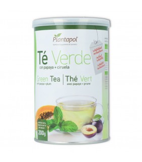 Té verde con papaya y ciruela 200 gramos