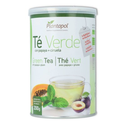 Té verde con papaya y ciruela 200 gramos