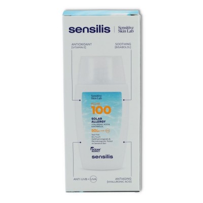 Sensilis Protector Solar Allergy Fluido 100 Spf 50 40 ml