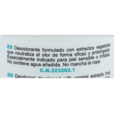 Desodorante natural roll on 75 ml Hidrotelial