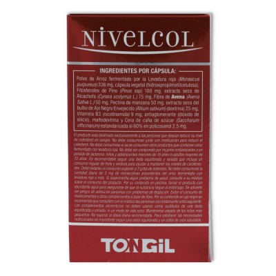 Nivelcol 60 cápsulas Tongil