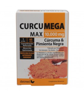 Cúrcumax Complex 10.000 Mg 60 cápsulas Dietmed