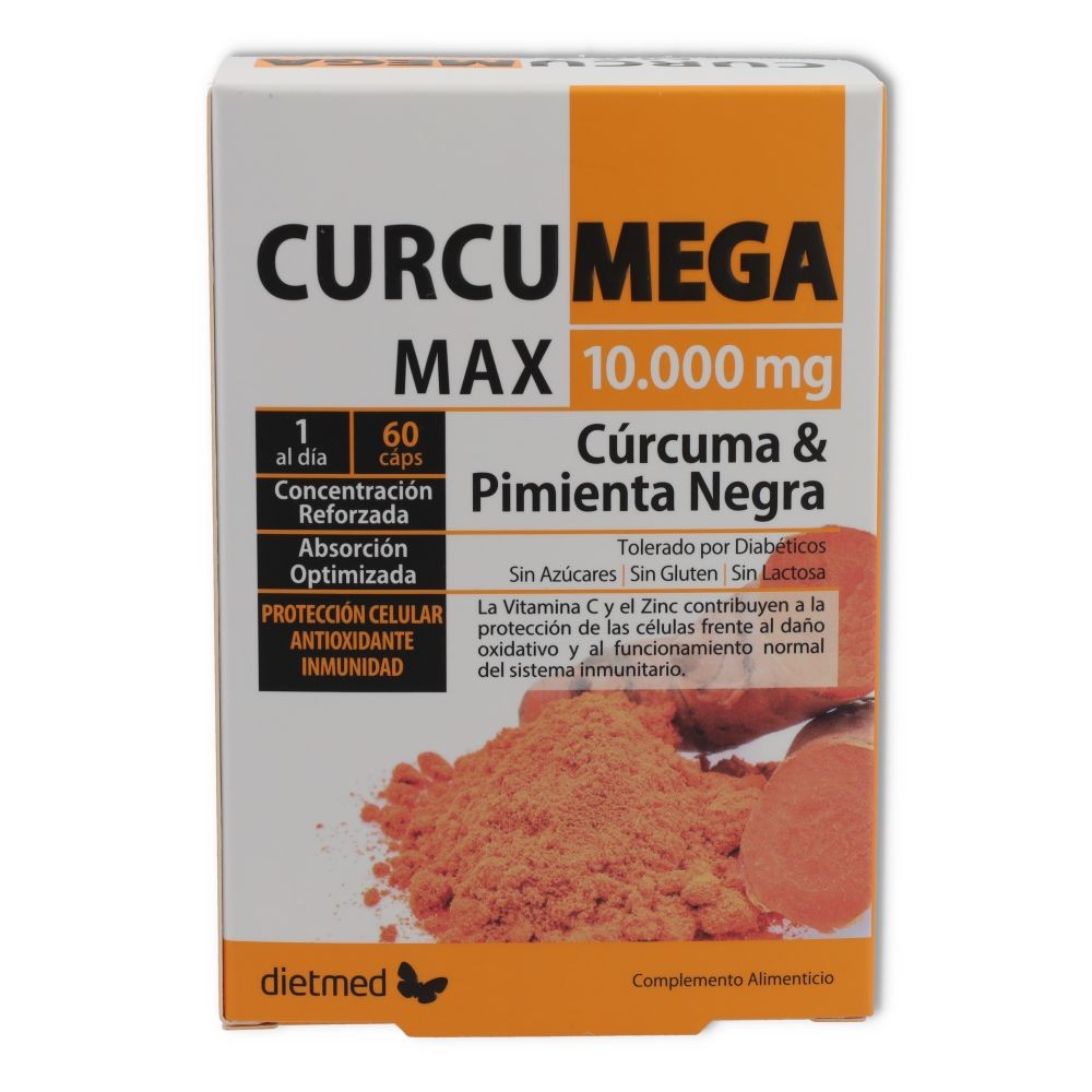 Cúrcumax Complex 10.000 Mg 60 cápsulas Dietmed