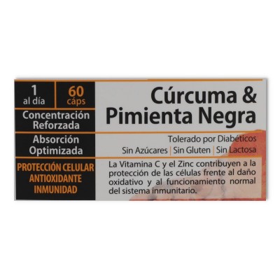 Cúrcumax Complex 10.000 Mg 60 cápsulas Dietmed