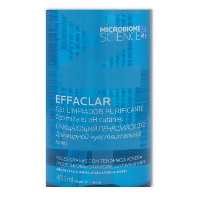 Roche Posay gel limpiador Effaclar 400 ml