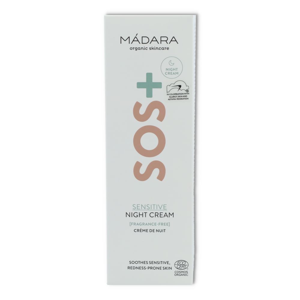 Madara SOS Crema Noche Sensitive 70 ml