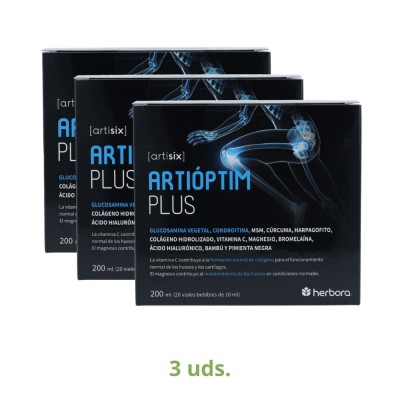 Herbora Pack 3 cajas Artioptim viales