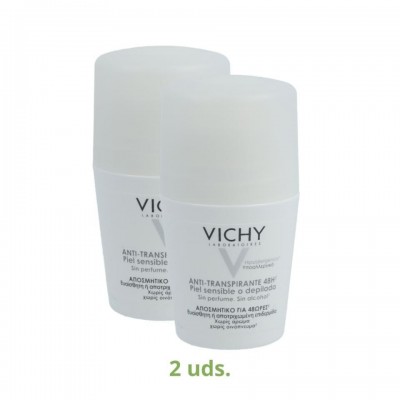 Vichy Pack 2 botes Desodorant Piel Depil 50 ml 1 u