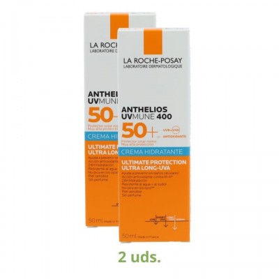 Roche Pack 2 botes Anthelio Crema SPF 50 50 ml 1 u