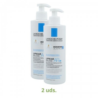 Roche Pack 2 botes Lipikar Baume AP 400 ml 1 un