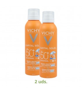 Vichy Pack 2 botes Bruma Anti Aren Niño SPF 50 1 u