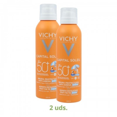 Vichy Pack 2 botes Bruma Anti Aren Niño SPF 50 1 u