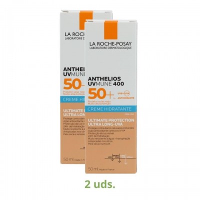 Roche Pack 2 botes Anthelio Color SPF 50 50 ml 1 u