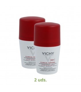 Vichy Pack 2 botes Desodorante Clinical 50 ml 1 un