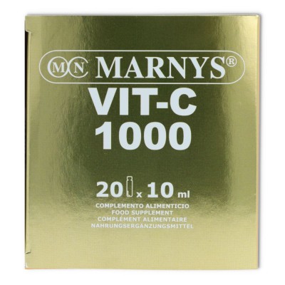 Vitamina C 1000 20 viales x 10 ml Marnys