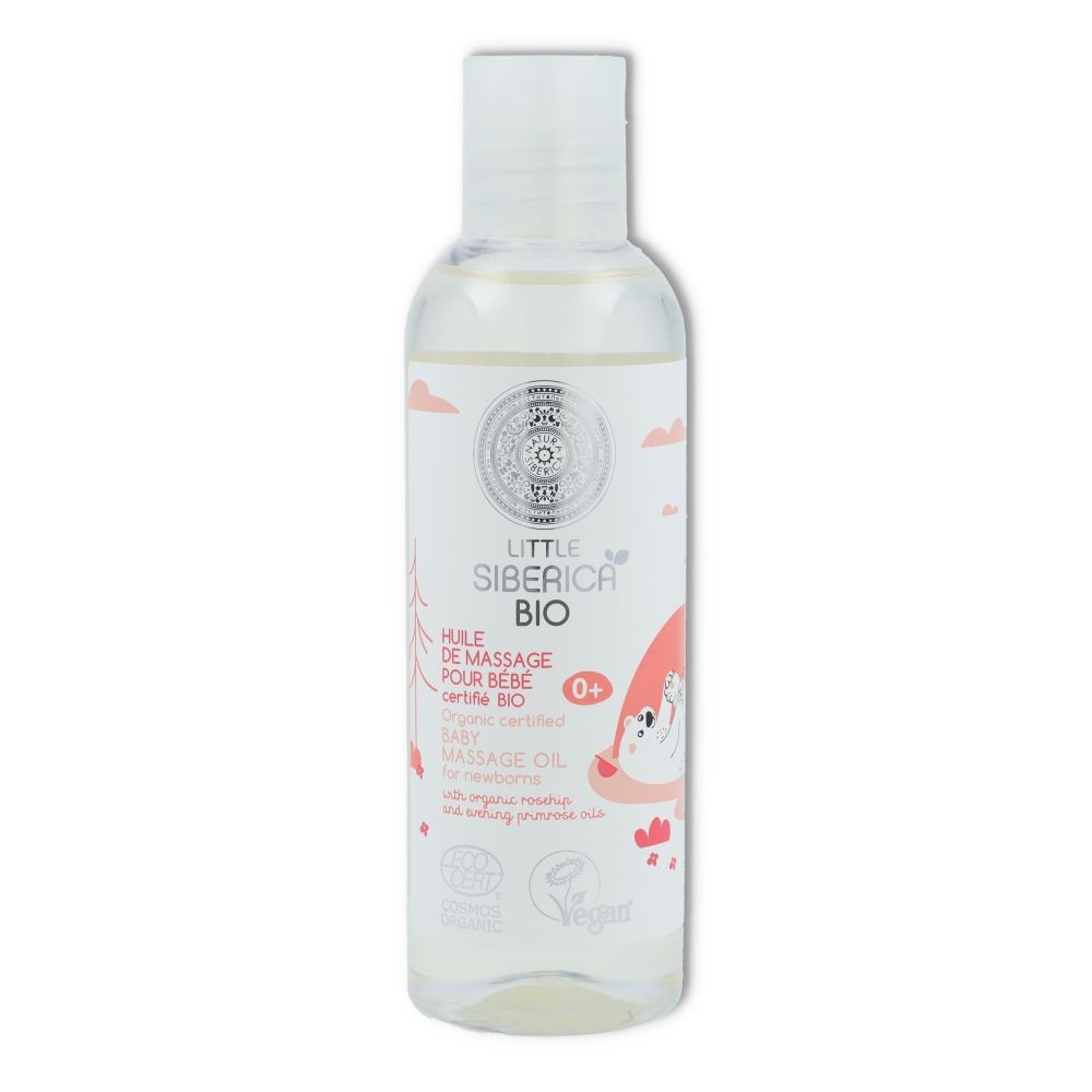 Natura Siberica Aceite Masaje Orgánico Bebés 200 ml