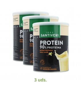 Santiveri Pack 3 Botes Protein Vainilla 200 gr 1 u