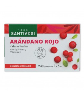 Santiveri Pack 3 Cajas Arandano Rojo 40 comprimidos