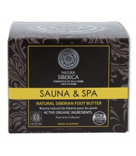 Natura Siberica Manteca Para Pies Sauna Spa 120 ml