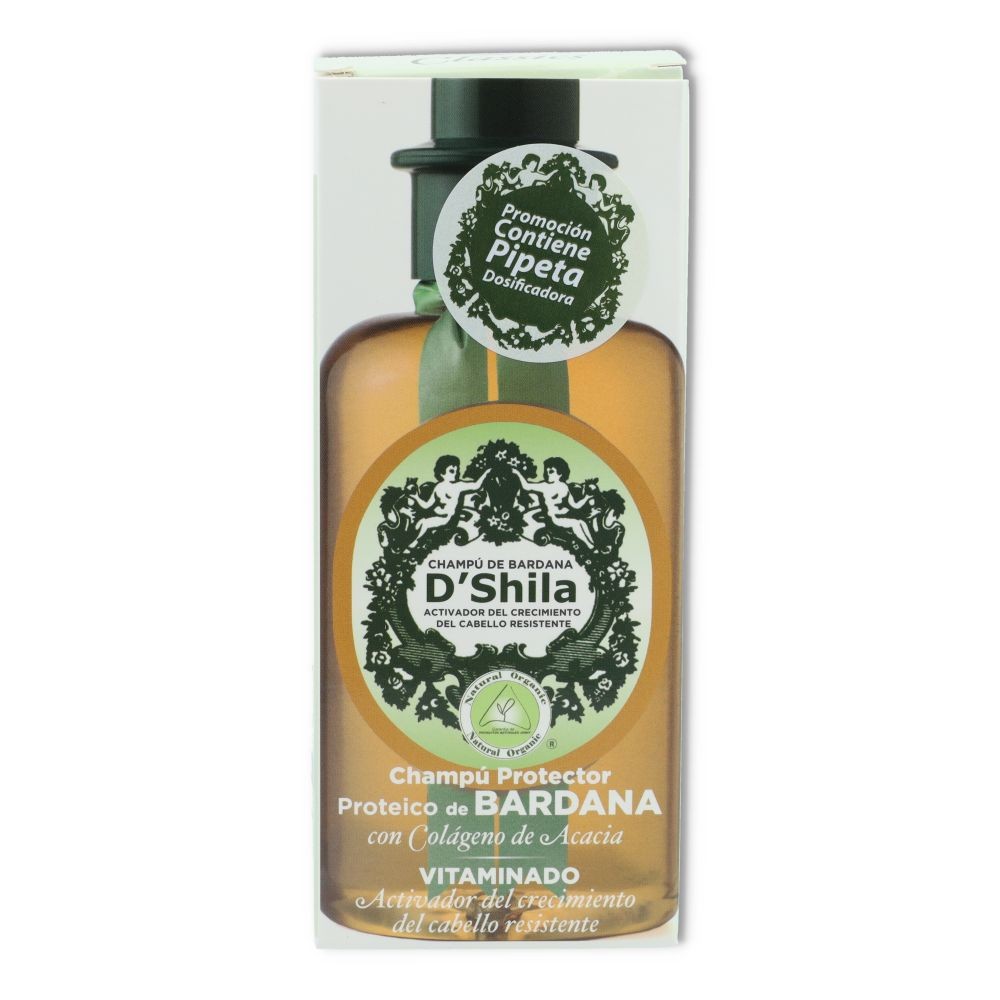 Champú bardana activador crecimiento 300 ml D´Shila