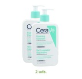 Cerave Pack 2 Botes Gel Limpiador Espumoso 473 ml