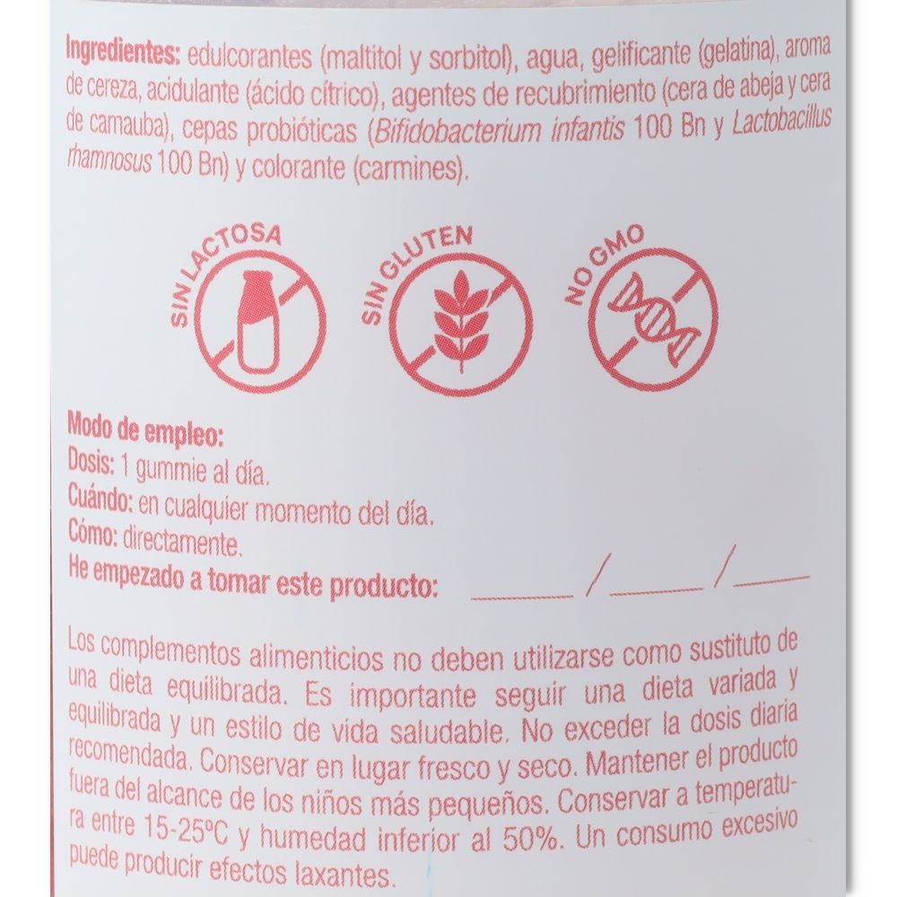 Herbora Probióticos Gominolas Niños 30 unidades