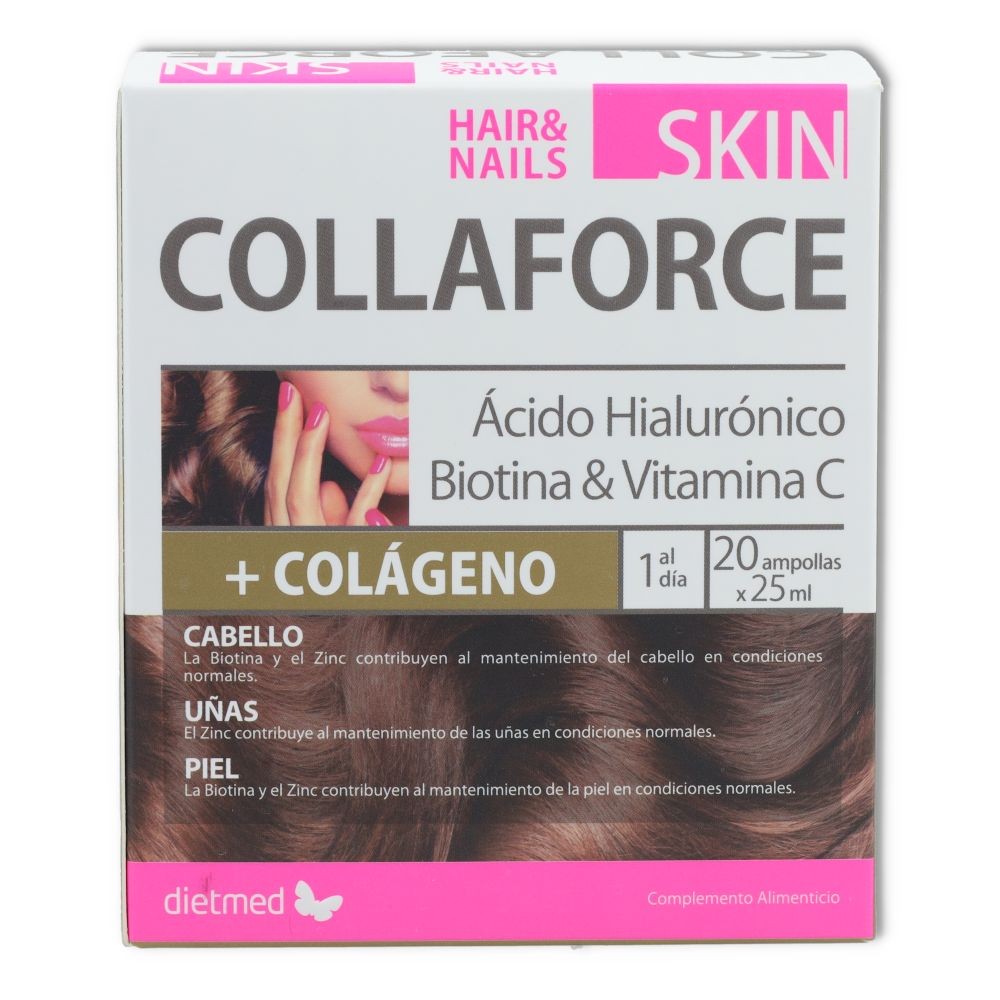 Collaforce Skin Piel Cabello Uñas 20x25ml Dietmed