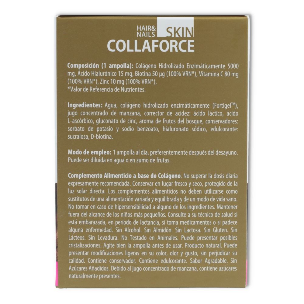 Collaforce Skin Piel Cabello Uñas 20x25ml Dietmed