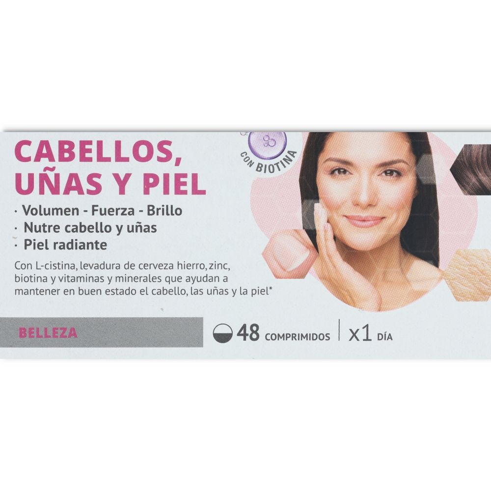 Santiveri Pack 3 Cajas Cabello Piel Uñas 48 comprimidos