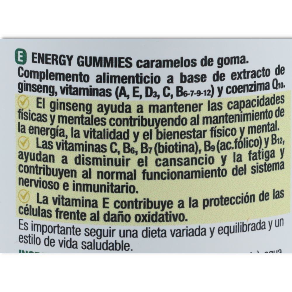 Santiveri Pack 3 Botes Gominolas Energy 60 unidades