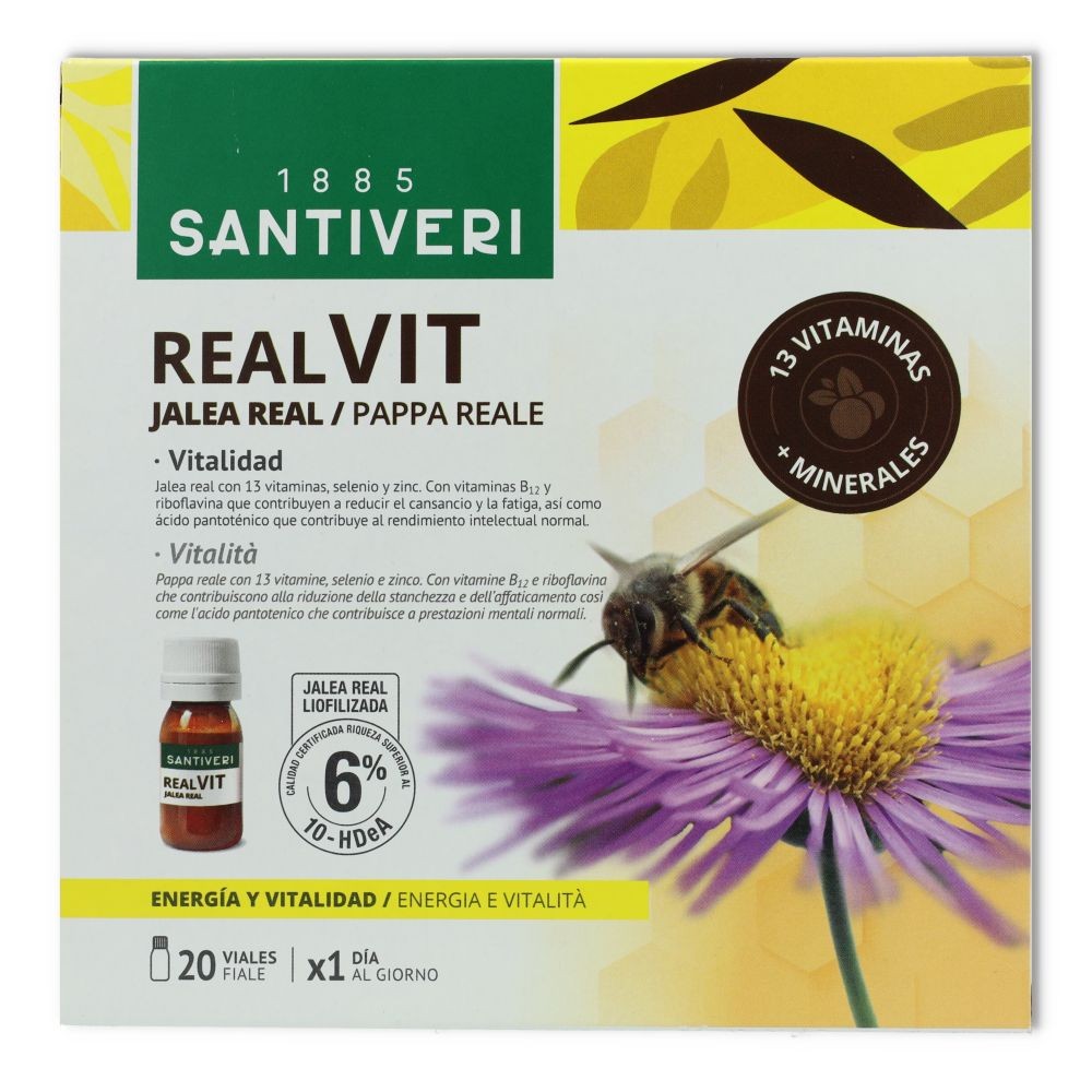 Santiveri Pack 3 Cajas Realvit 20 viales