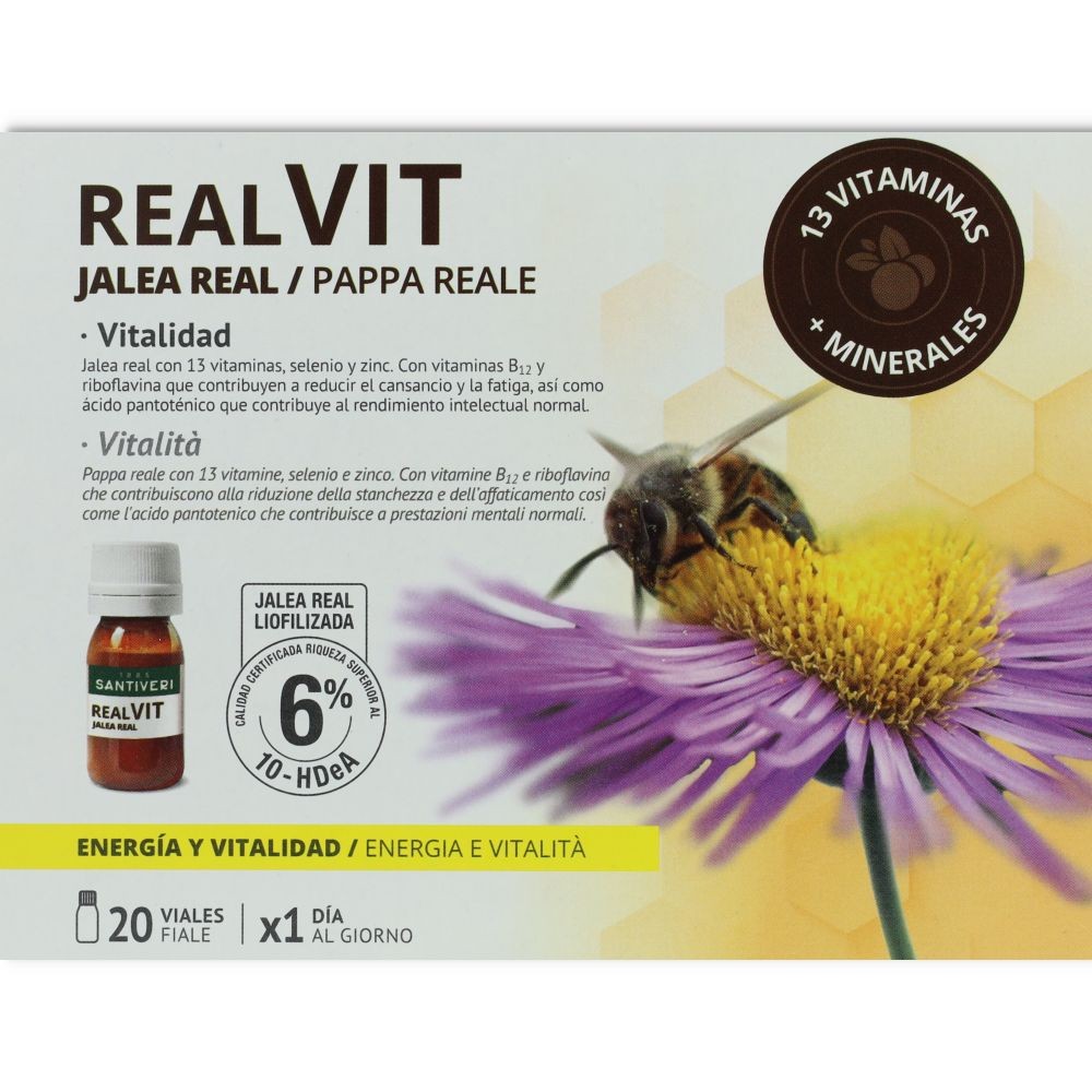 Santiveri Pack 3 Cajas Realvit 20 viales